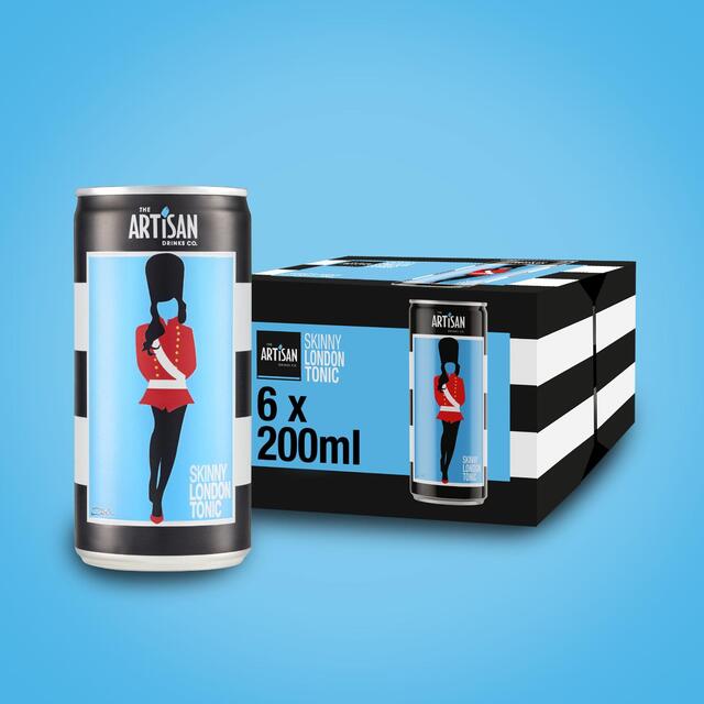 Artisan Drinks Co. Skinny London Tonic Cans thumbnail 5