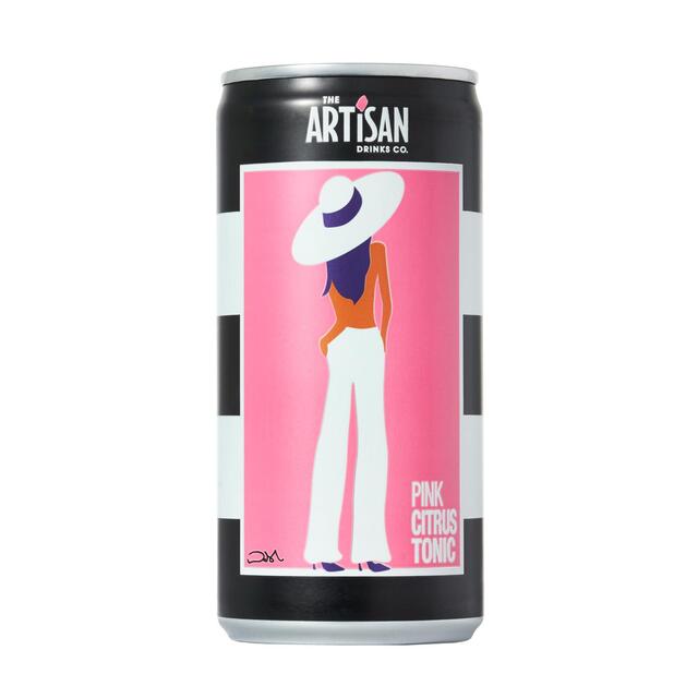 Artisan Drinks Co. Pink Citrus Tonic Cans thumbnail 2
