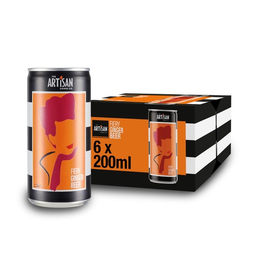 Artisan Drinks Co. Fiery Ginger Beer Cans