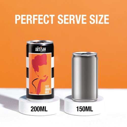 Artisan Drinks Co. Fiery Ginger Beer Cans thumbnail 4