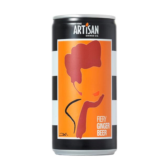 Artisan Drinks Co. Fiery Ginger Beer Cans thumbnail 2