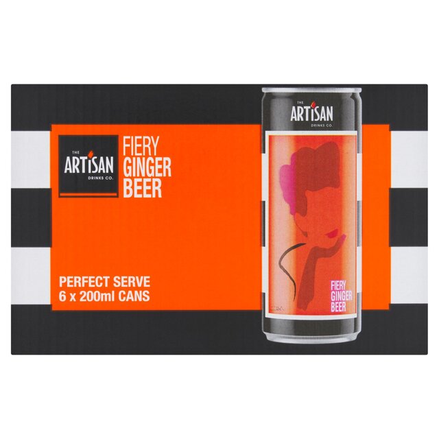 Artisan Drinks Co. Fiery Ginger Beer Cans thumbnail 3