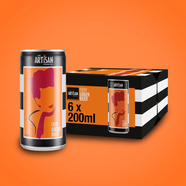 Artisan Drinks Co. Fiery Ginger Beer Cans thumbnail 5