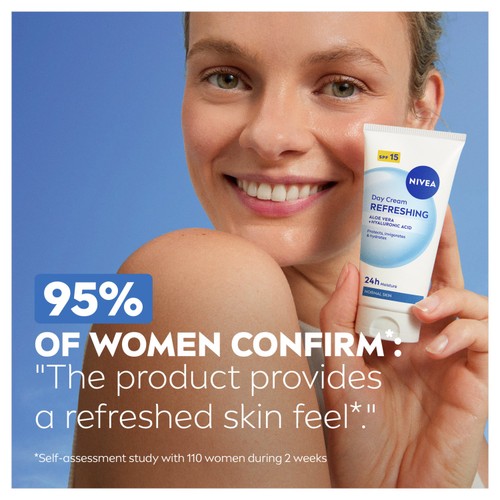NIVEA Day Cream Face Moisturiser for Normal Skin SPF15 thumbnail 3