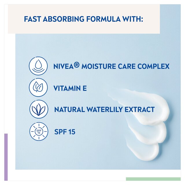 NIVEA Day Cream Face Moisturiser for Normal Skin SPF15 thumbnail 7