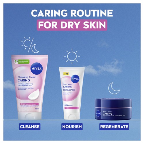 NIVEA Gentle Cream Face Wash for Dry Skin thumbnail 5