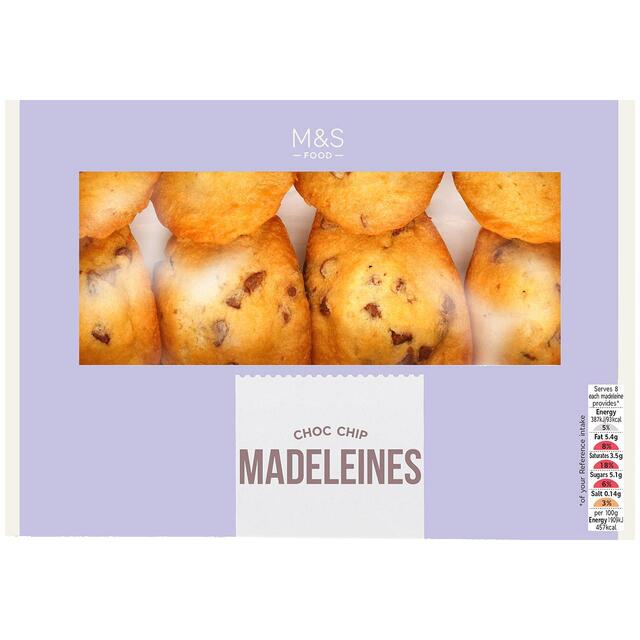 M&S Chocolate Chip Madeleines