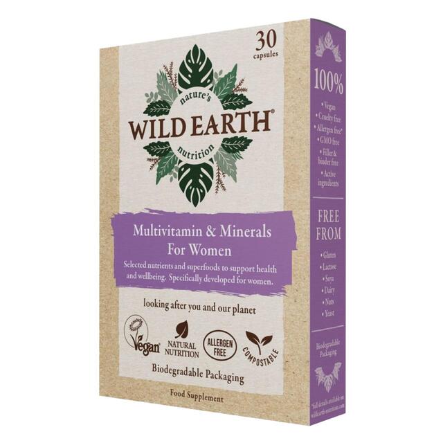 Wild Earth Multivitamins & Minerals for Women