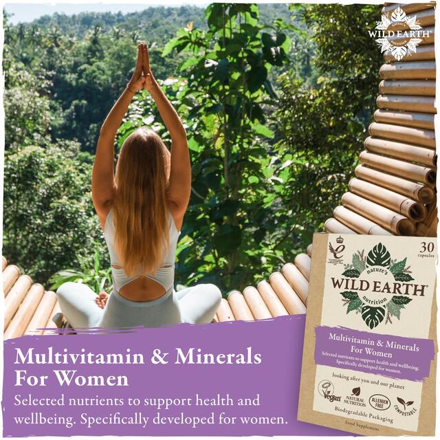 Wild Earth Multivitamins & Minerals for Women thumbnail 2