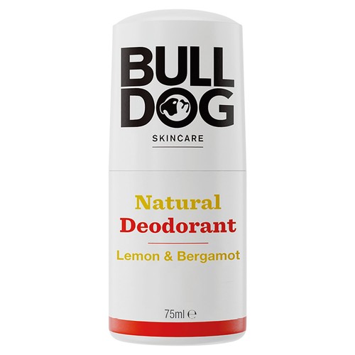 Bulldog Skincare - Natural Deodorant Roll-On Lemon & Bergamot