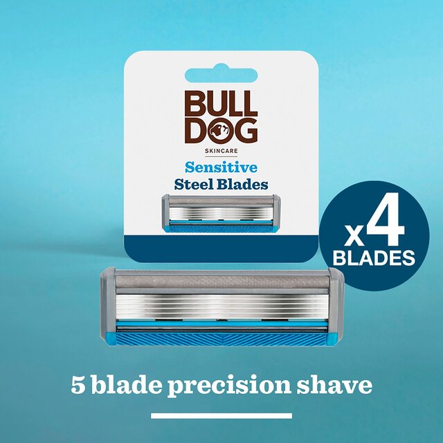 Bulldog Skincare - Sensitive Steel Razor Blades thumbnail 2