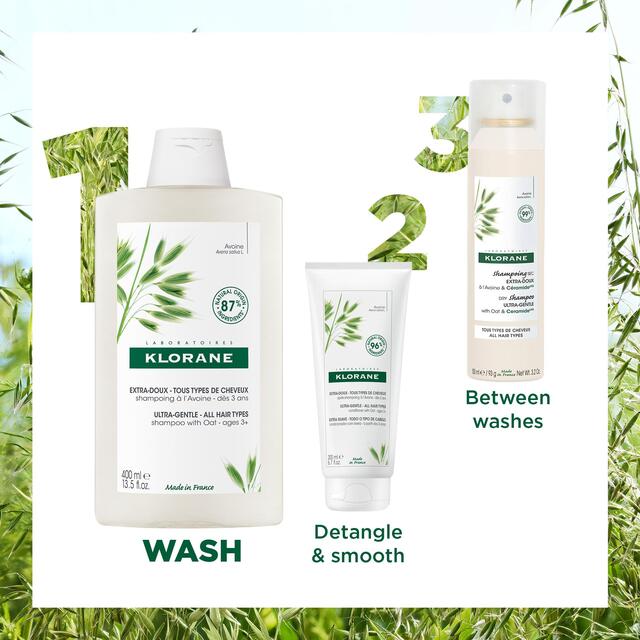 Klorane Softening Shampoo with Oat Milk for the Whole Family thumbnail 4