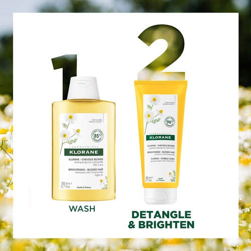 Klorane Brightening Conditioner with Camomile for Blonde Hair thumbnail 4