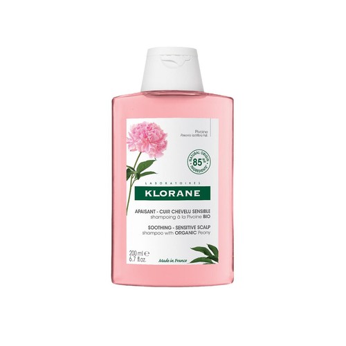 Klorane Soothing Shampoo with Organic Peony for Sensitive Scalps
