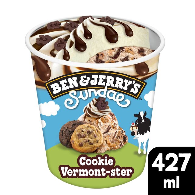Ben & Jerry's Sundae Cookie-Vermonster Ice Cream Tub thumbnail 2