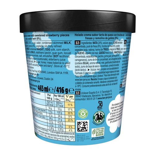 Ben & Jerry's Strawberry Cheesecake Ice Cream Tub thumbnail 4