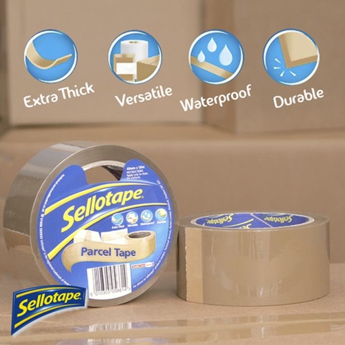 Sellotape Parcel Tape 48mm x 50m thumbnail 2