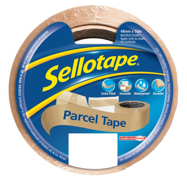 Sellotape Parcel Tape 48mm x 50m