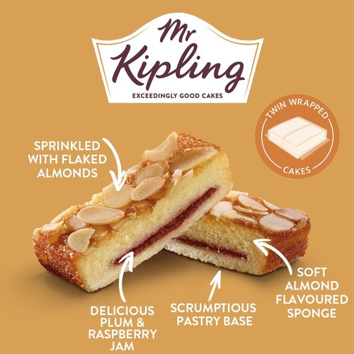 Mr Kipling Almond Slices thumbnail 3