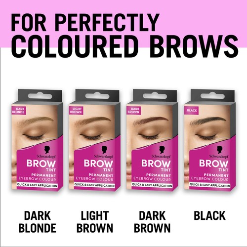Schwarzkopf Brow Tint Permanent Eyebrow Colour Dark Blonde  thumbnail 5