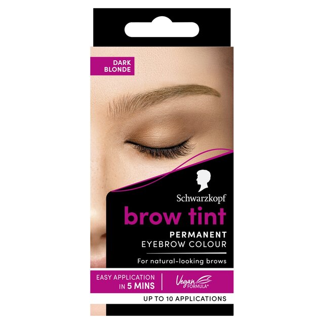 Schwarzkopf Brow Tint Permanent Eyebrow Colour Dark Blonde