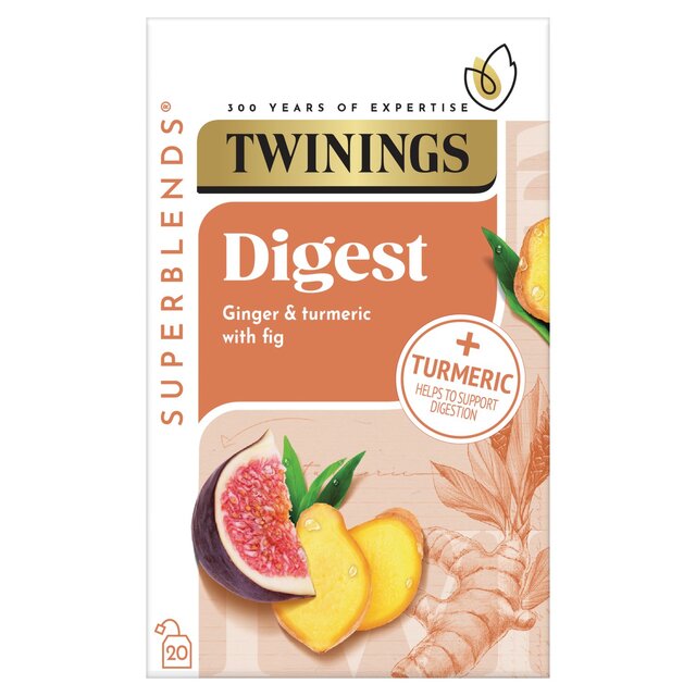 Twinings Superblends Digest Tea with Ginger & Turmeric thumbnail 2