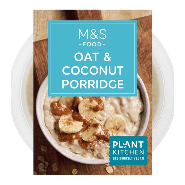 M&S Oat & Coconut Vegan Porridge