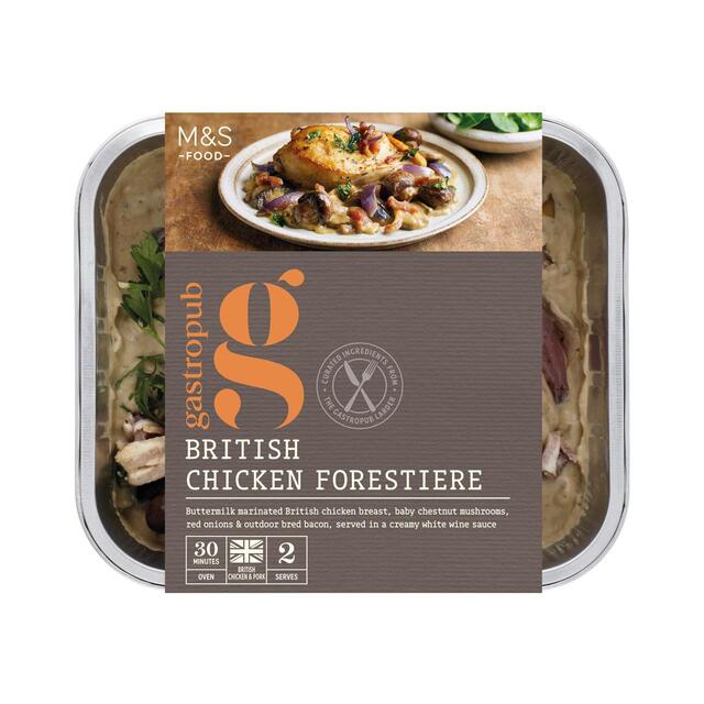 M&S Gastropub Chicken Forestiere Main for Two