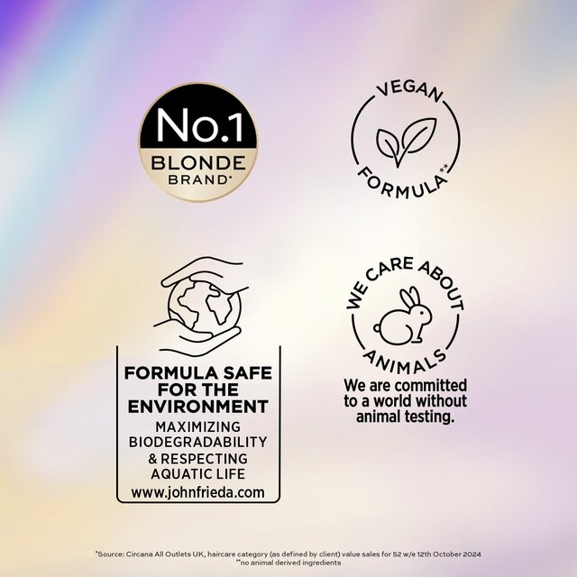 John Frieda Blonde Violet Crush Purple Toning Hair Mask thumbnail 5