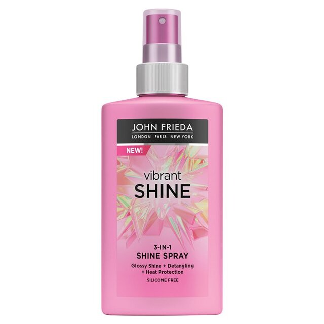 John Frieda Vibrant Shine Detangling Heat Protection 3-in-1 Spray