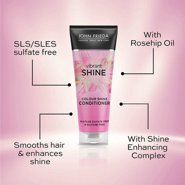 John Frieda Vibrant Shine Weightless Colour Shine Conditioner thumbnail 6