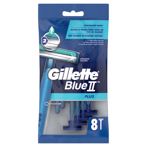 Gillette Blue 2 Plus Men's Disposable Razors thumbnail 2