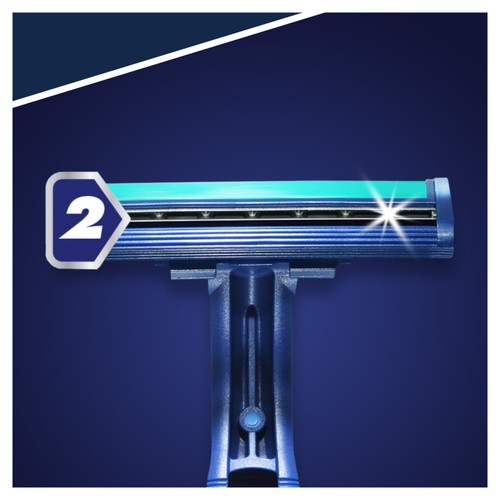 Gillette Blue 2 Plus Men's Disposable Razors thumbnail 3