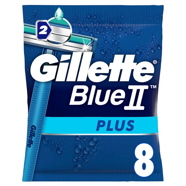 Gillette Blue 2 Plus Men's Disposable Razors