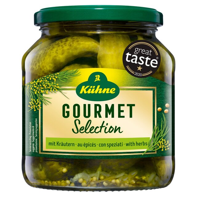 Kuhne Gourmet Gherkins with Herbs thumbnail 2