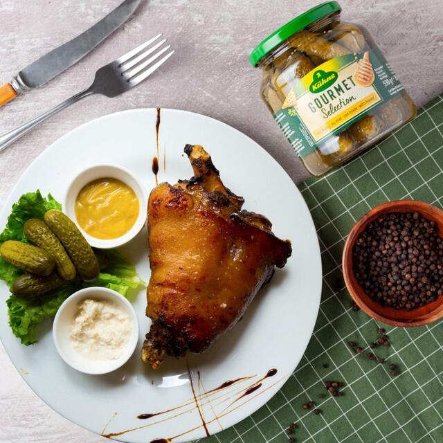 Kuhne Gourmet Gherkins with Honey thumbnail 3