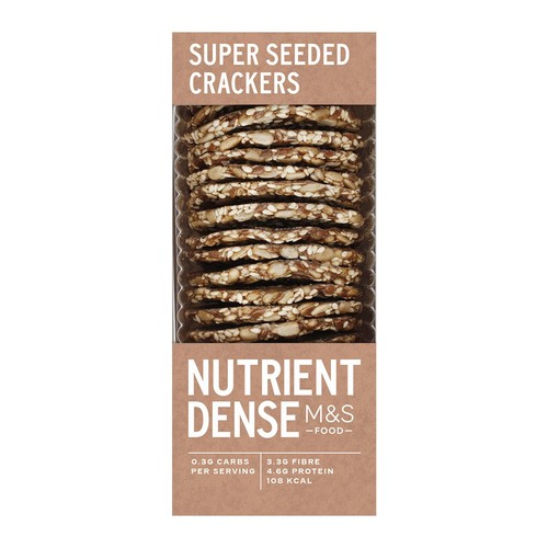 M&S Nutrient Dense Super Seeded Crackers thumbnail 2