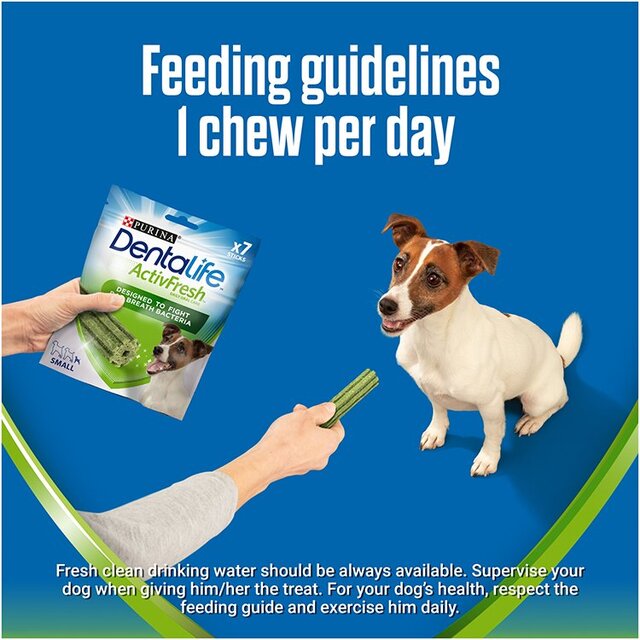 Dentalife ActivFresh Small Dental Chicken Dog Chews thumbnail 4