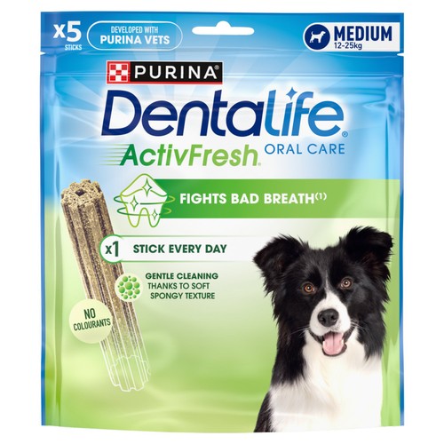 Dentalife ActivFresh Medium Dental Chicken Dog Chews thumbnail 2