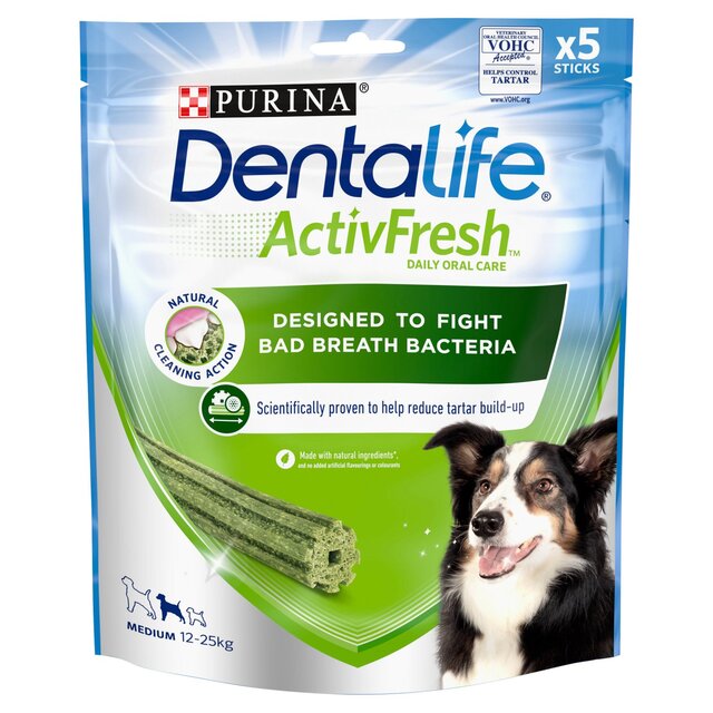 Dentalife ActivFresh Medium Dental Chicken Dog Chews