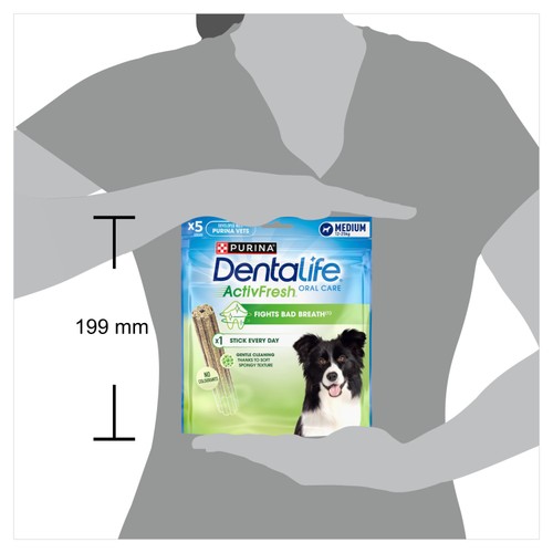 Dentalife ActivFresh Medium Dental Chicken Dog Chews thumbnail 10