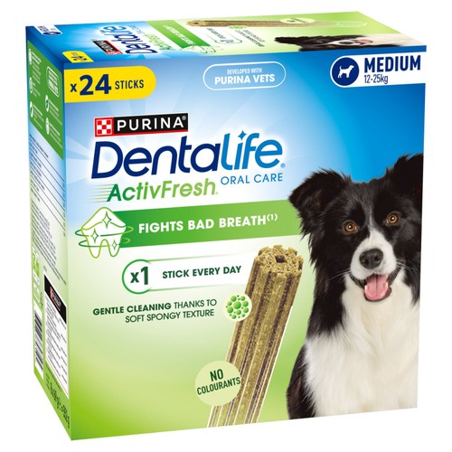 Dentalife ActivFresh Medium Dental Chicken Dog Chews  thumbnail 3