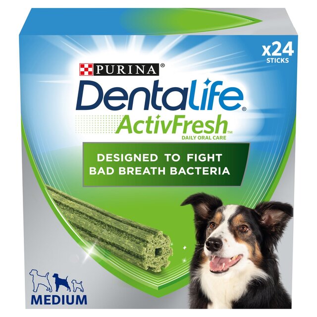 Dentalife ActivFresh Medium Dental Chicken Dog Chews thumbnail 3