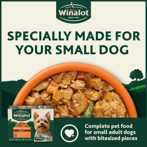 Winalot Meaty Chunks Small Dog Mixed in Gravy Wet Dog Food  thumbnail 2