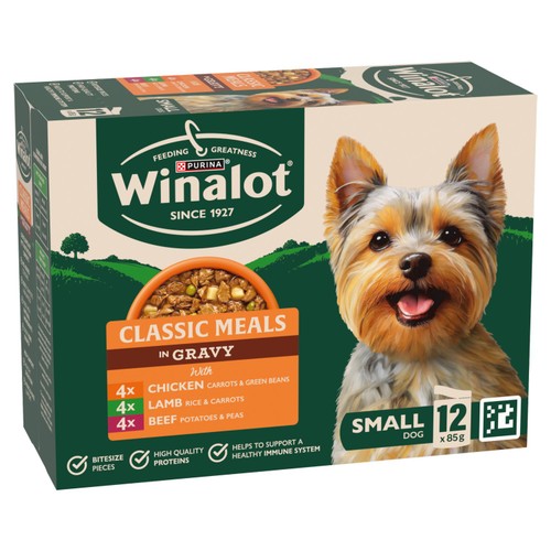 Winalot Meaty Chunks Small Dog Mixed in Gravy Wet Dog Food  thumbnail 8