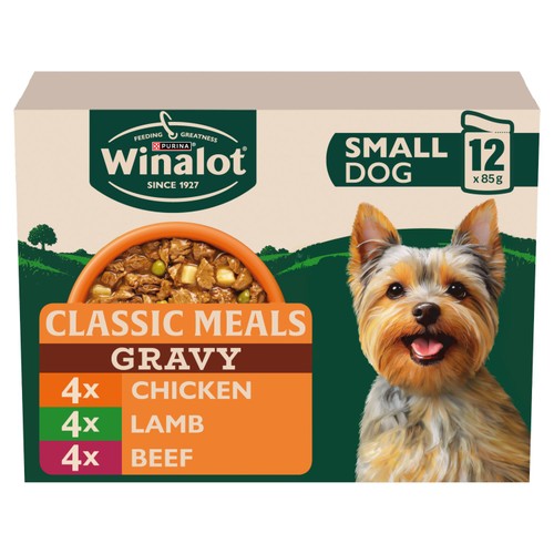 Winalot Meaty Chunks Small Dog Mixed in Gravy Wet Dog Food  thumbnail 9