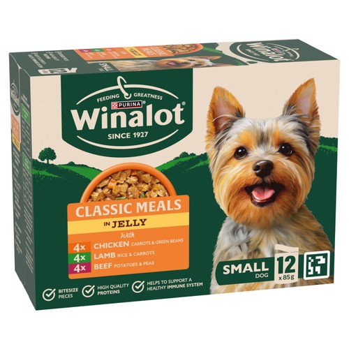 Winalot Meaty Chunks Small Dog Mixed in Jelly Wet Dog Food  thumbnail 8