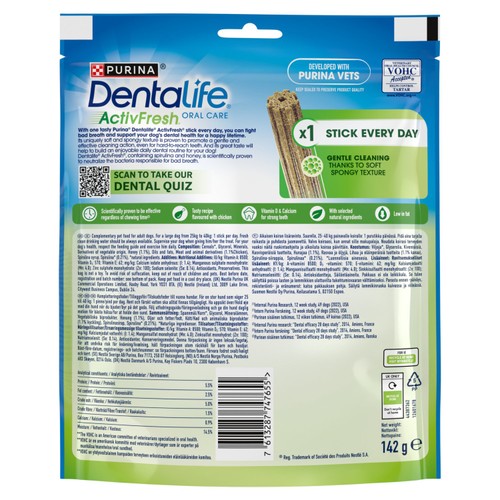 Dentalife ActivFresh Large Dental Chicken Dog Chews  thumbnail 3