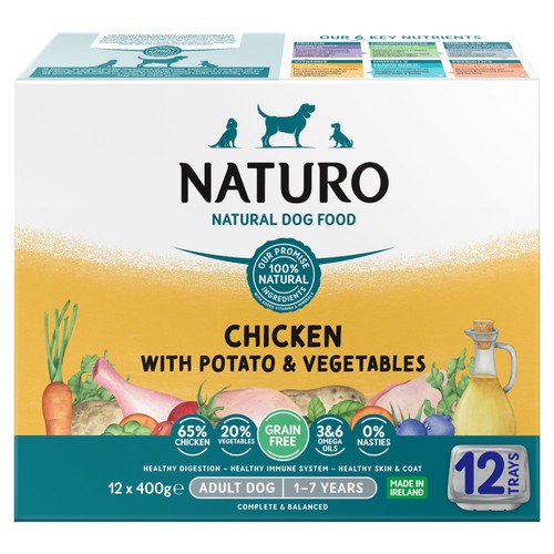 Naturo Grain Free Adult Dog Chicken and Potato