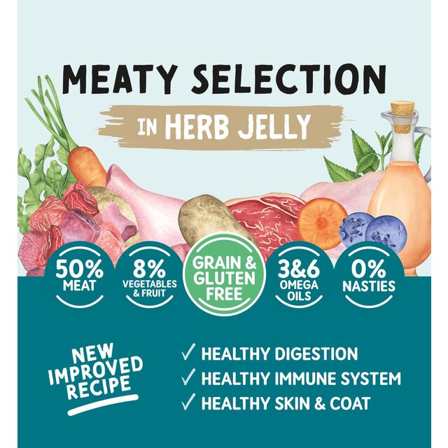 Naturo Adult Dog Grain & Gluten Free Variety Cans in Jelly thumbnail 5